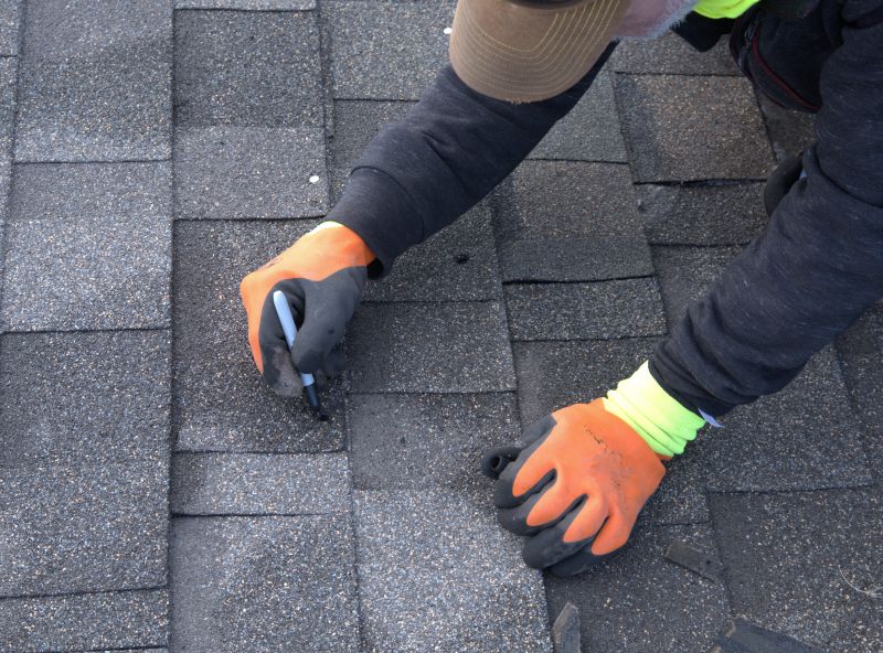 Completed Shingle Repair